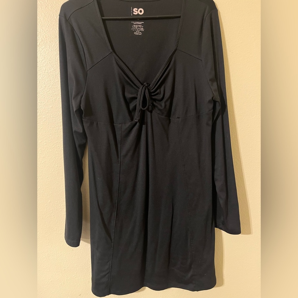 Black Long Sleeve Dress